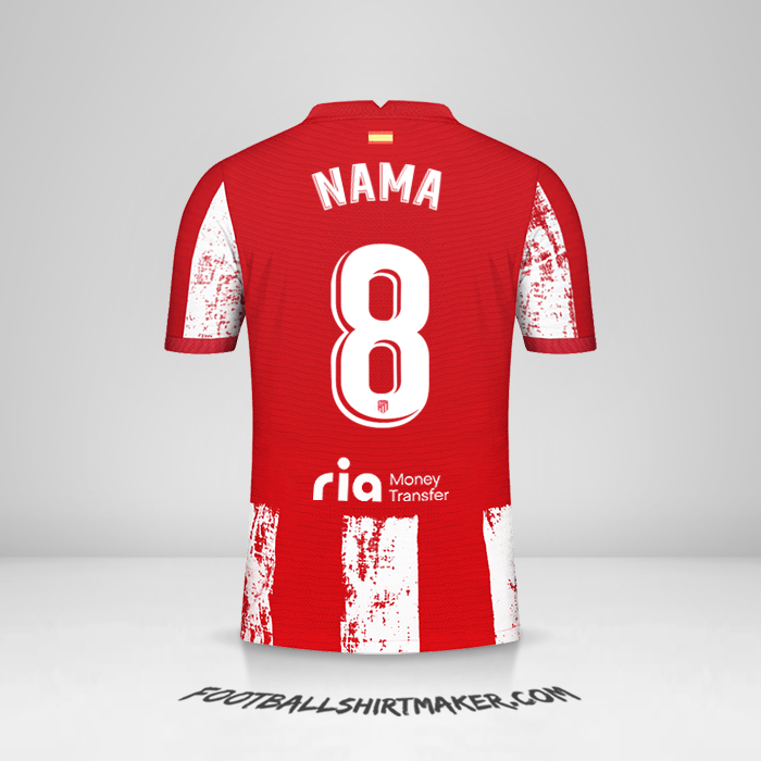 Jersey Atletico Madrid 2021/2022 -  nama - 8