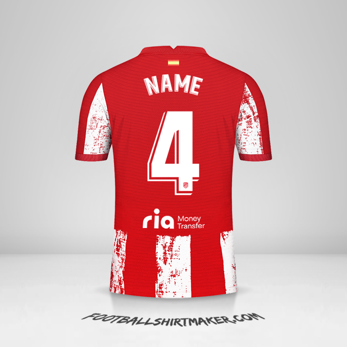Trikot Atletico Madrid 2021/2022 -  name - 4