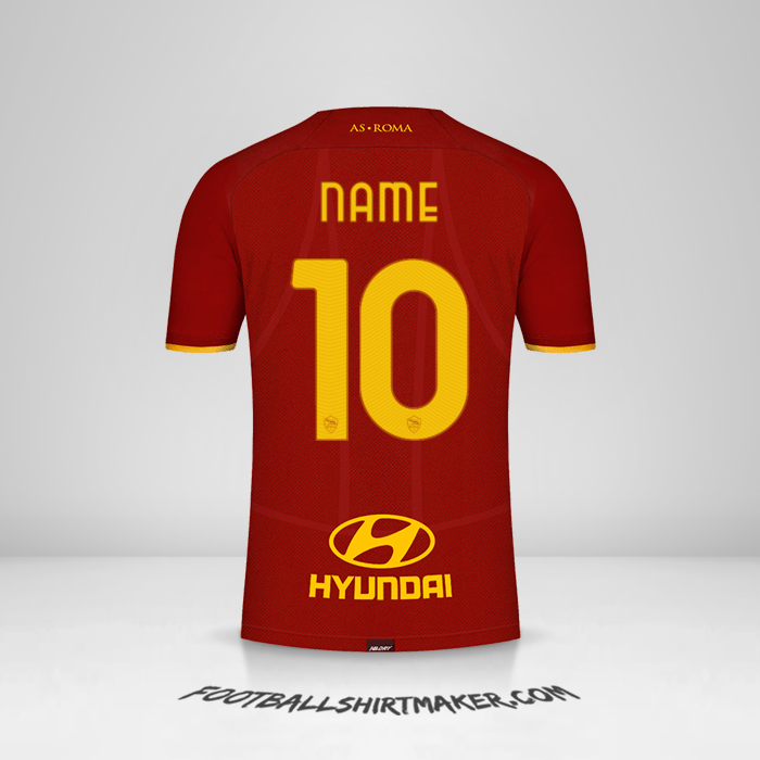Shirt AS Roma 2021/2022 -  name - 10