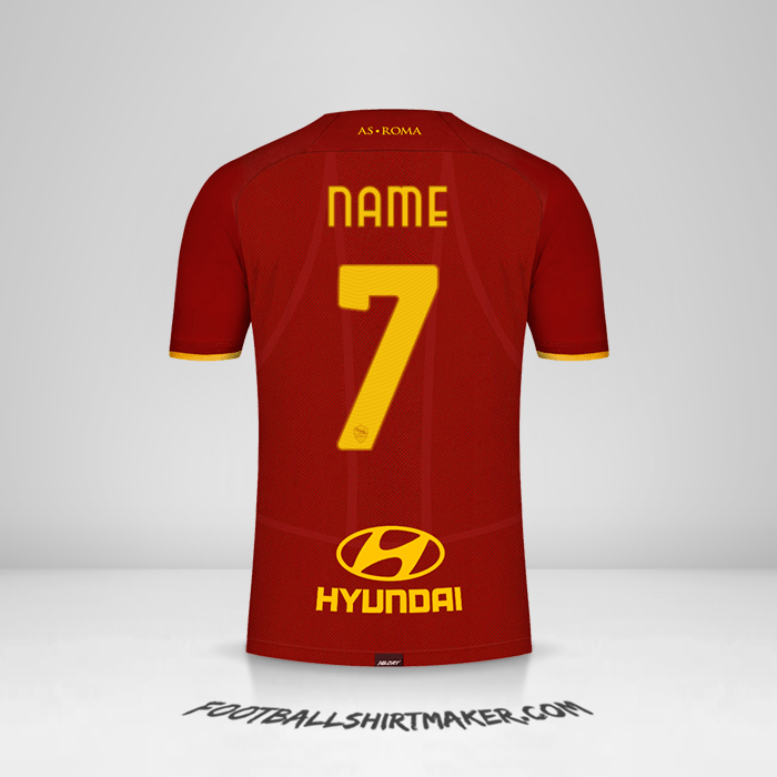 Shirt AS Roma 2021/2022 -  name - 7