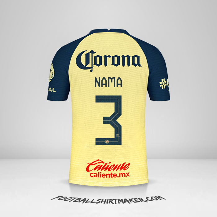 Jersey Club America 2021/2022 -  nama - 3