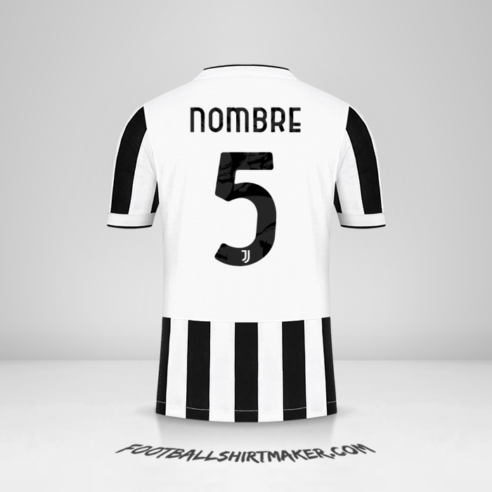 Jersey Juventus FC Cup 2021/2022 -  nombre - 5
