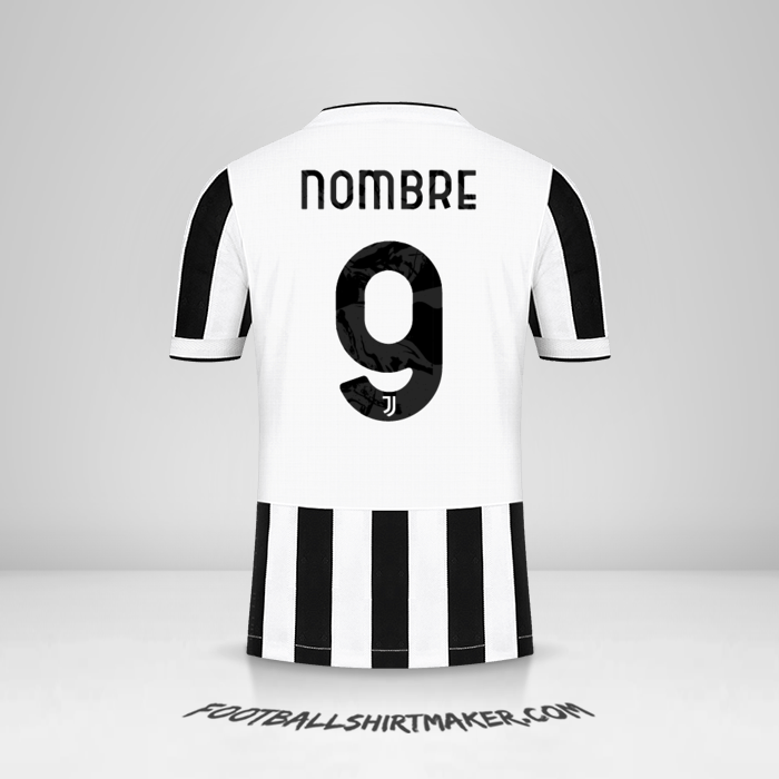 Jersey Juventus FC Cup 2021/2022 -  nombre - 9