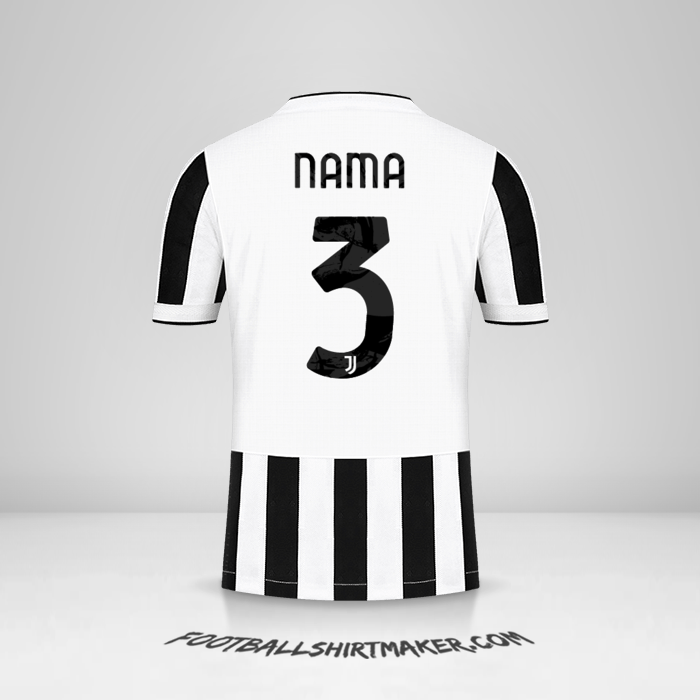 Jersey Juventus FC Cup 2021/2022 -  nama - 3