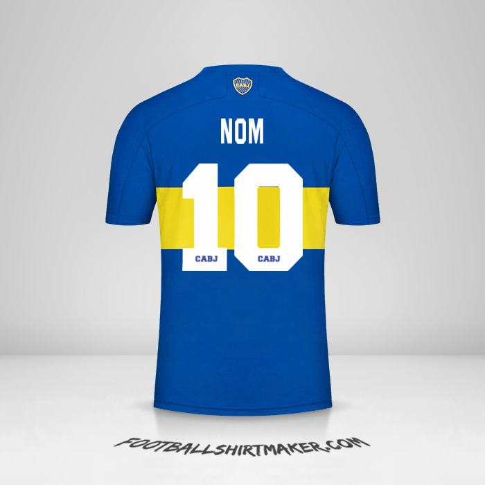 Maillot Boca Juniors 2021/2022 -  nom - 10