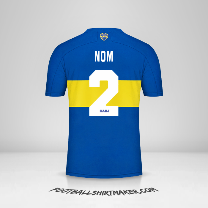 Maillot Boca Juniors 2021/2022 -  nom - 2