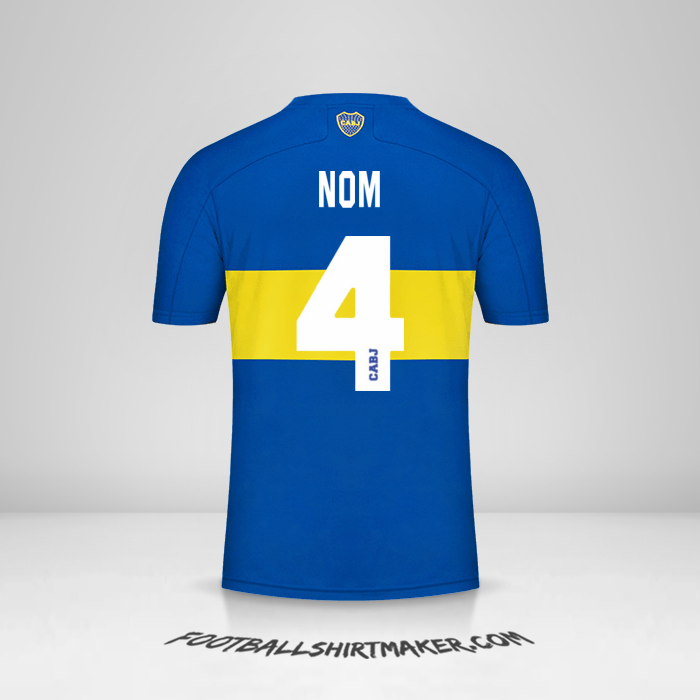 Maillot Boca Juniors 2021/2022 -  nom - 4