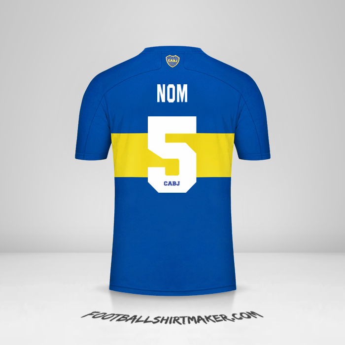 Maillot Boca Juniors 2021/2022 -  nom - 5
