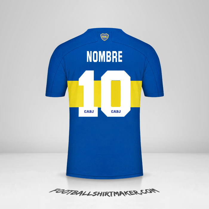 Jersey Boca Juniors 2021/2022 -  nombre - 10