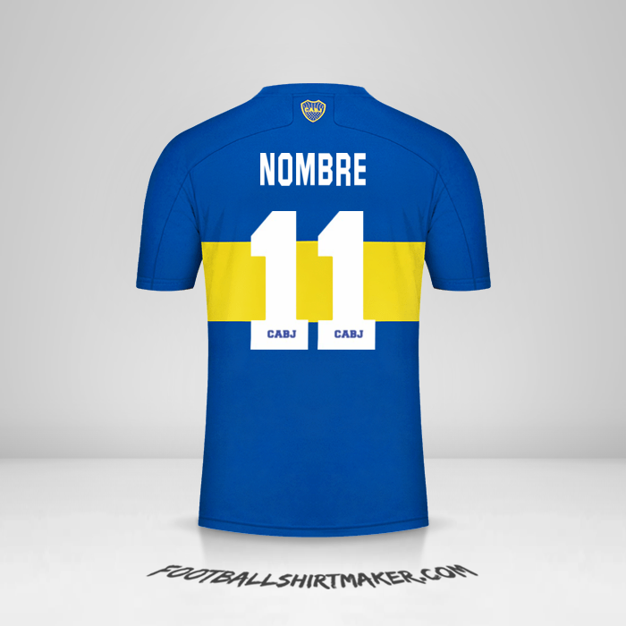 Jersey Boca Juniors 2021/2022 -  nombre - 11