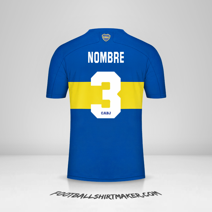 Jersey Boca Juniors 2021/2022 -  nombre - 3