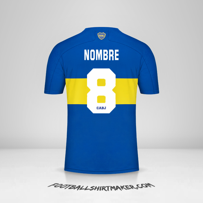 Jersey Boca Juniors 2021/2022 -  nombre - 8