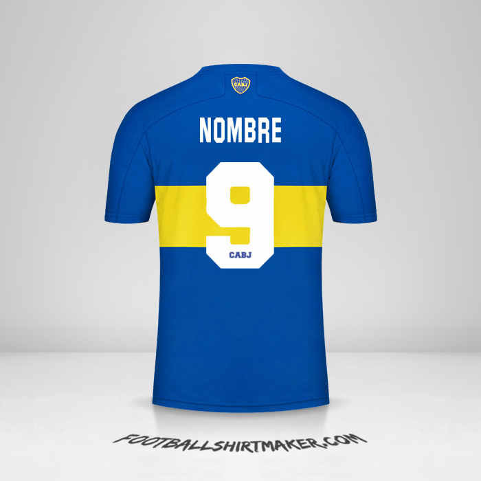 Jersey Boca Juniors 2021/2022 -  nombre - 9