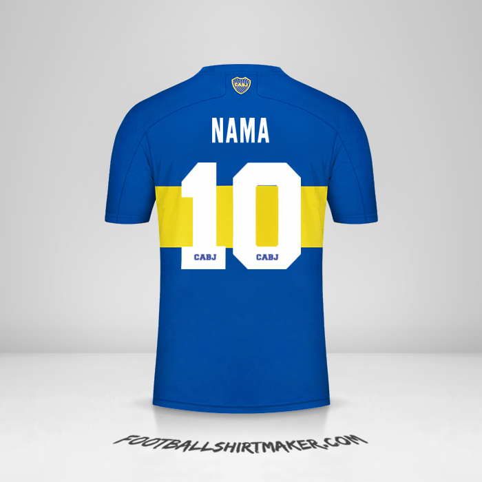 Jersey Boca Juniors 2021/2022 -  nama - 10