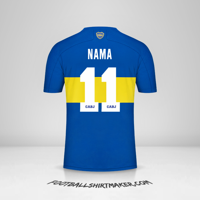 Jersey Boca Juniors 2021/2022 -  nama - 11