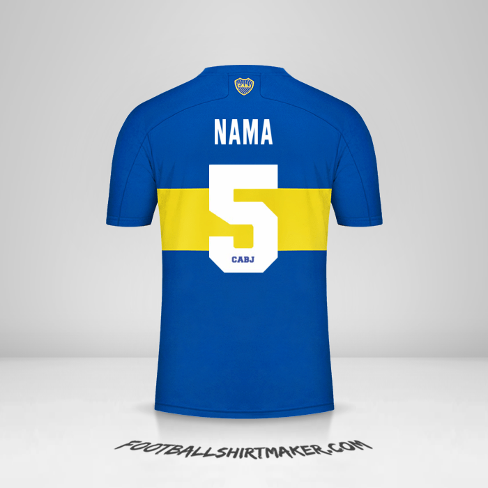 Jersey Boca Juniors 2021/2022 -  nama - 5