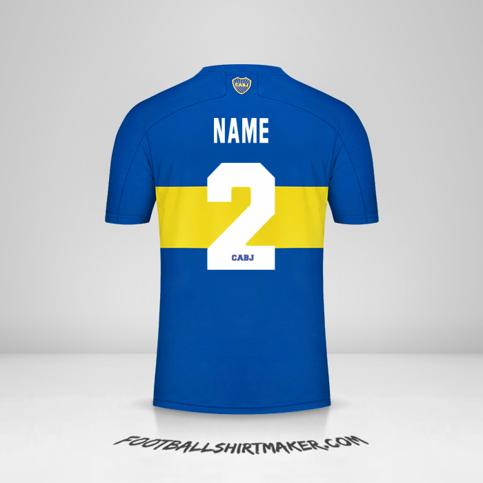Trikot Boca Juniors 2021/2022 -  name - 2