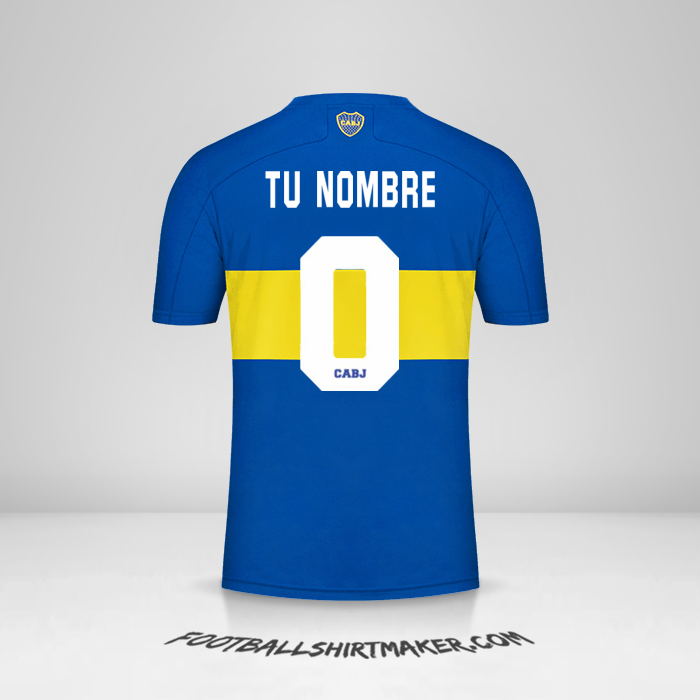 Jersey Boca Juniors 2021/2022 -  tu nombre - 0
