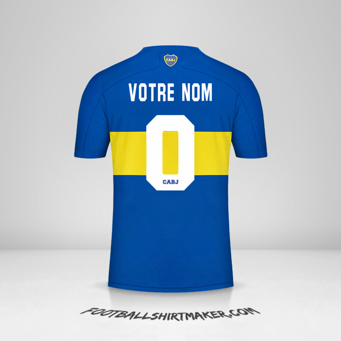 Maillot Boca Juniors 2021/2022 -  votre nom - 0