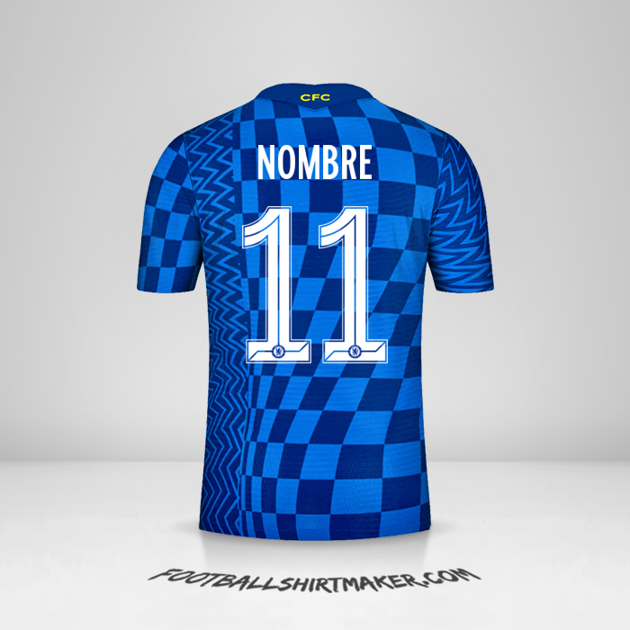Camiseta Chelsea Cup 2021/2022 -  nombre - 11