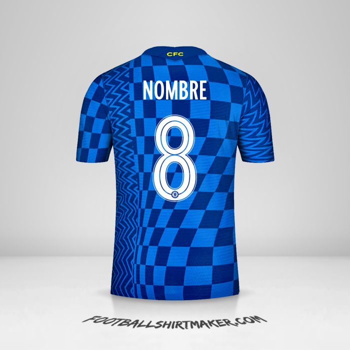 Jersey Chelsea Cup 2021/2022 -  nombre - 8