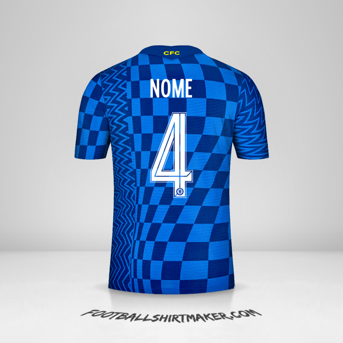 Maglia Chelsea Cup 2021/2022 -  nome - 4