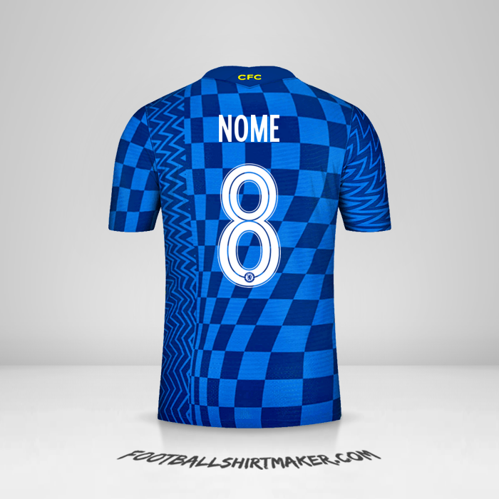 Maglia Chelsea Cup 2021/2022 -  nome - 8