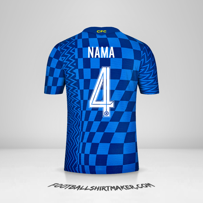 Jersey Chelsea Cup 2021/2022 -  nama - 4