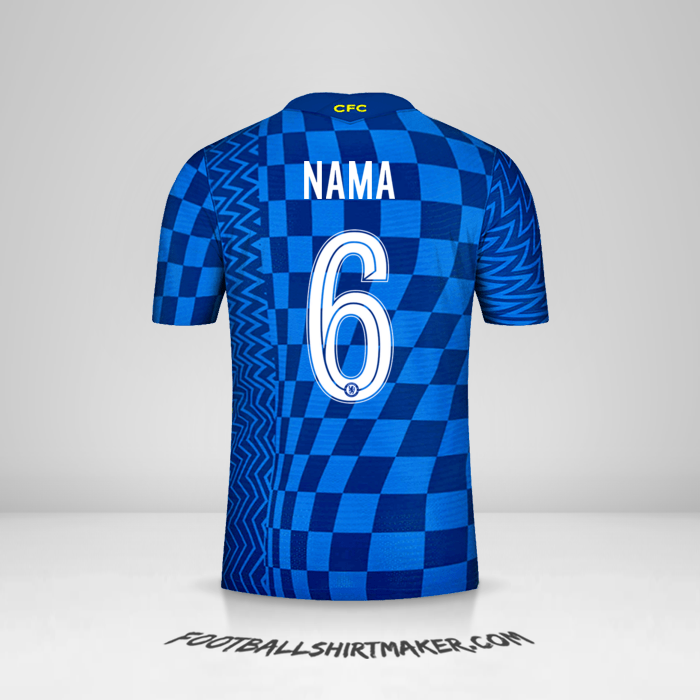 Jersey Chelsea Cup 2021/2022 -  nama - 6