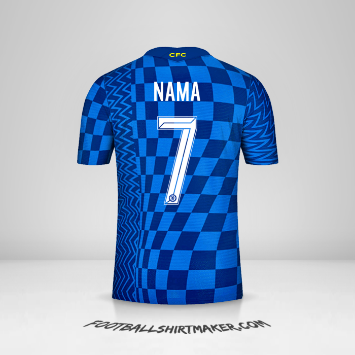 Jersey Chelsea Cup 2021/2022 -  nama - 7