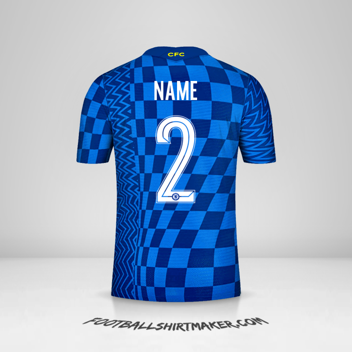 Trikot Chelsea Cup 2021/2022 -  name - 2