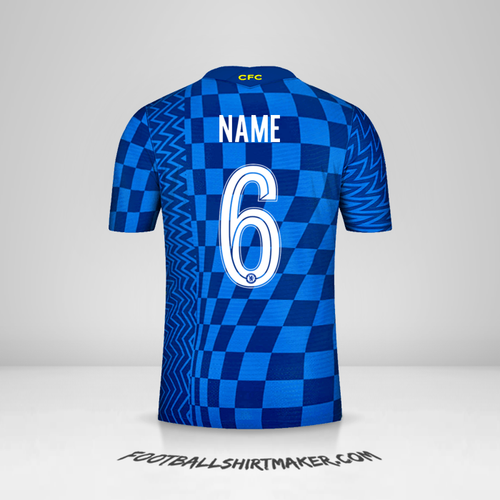 Shirt Chelsea Cup 2021/2022 -  name - 6