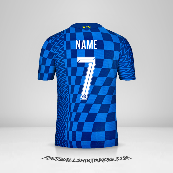 Trikot Chelsea Cup 2021/2022 -  name - 7