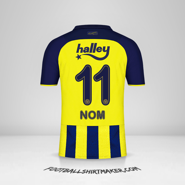 Maillot Fenerbahce SK 2021/2022 -  nom - 11