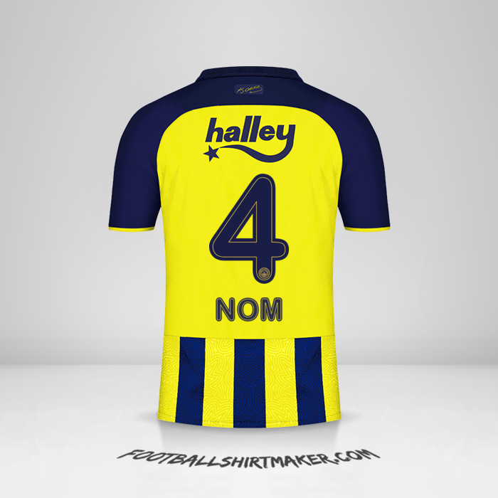 Maillot Fenerbahce SK 2021/2022 -  nom - 4