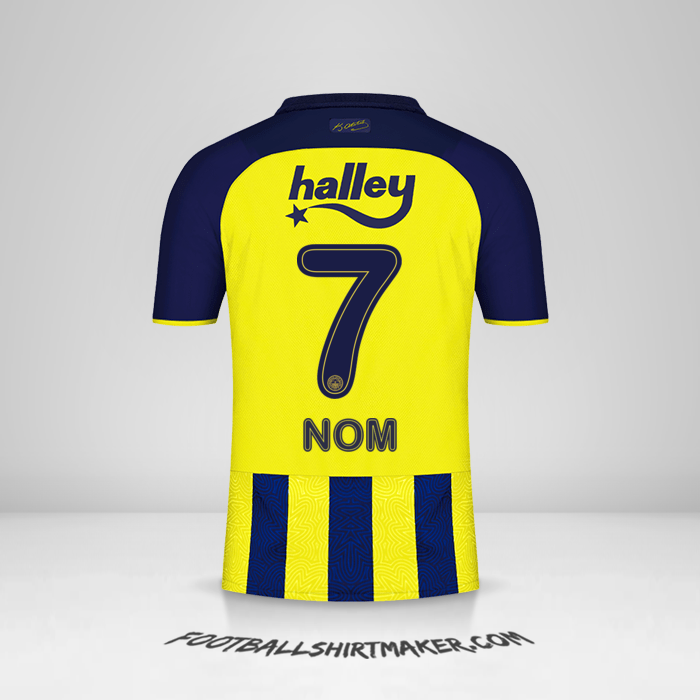Maillot Fenerbahce SK 2021/2022 -  nom - 7