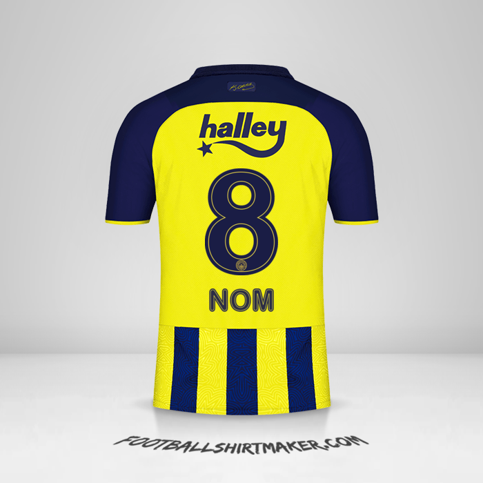 Maillot Fenerbahce SK 2021/2022 -  nom - 8