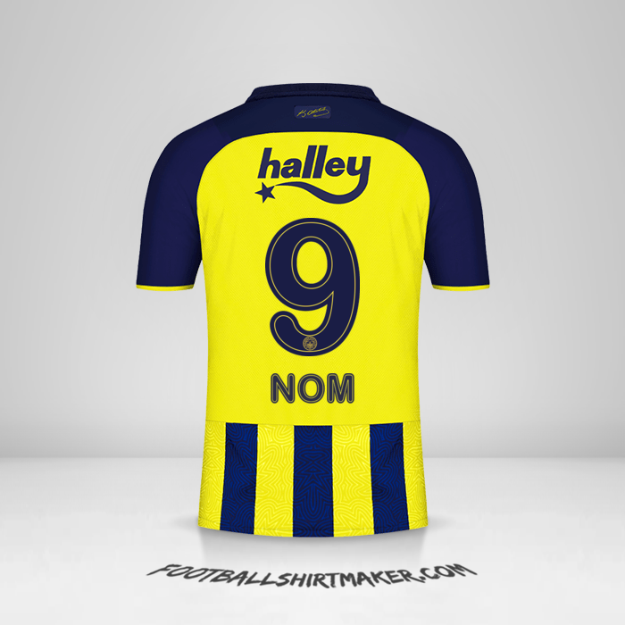 Maillot Fenerbahce SK 2021/2022 -  nom - 9