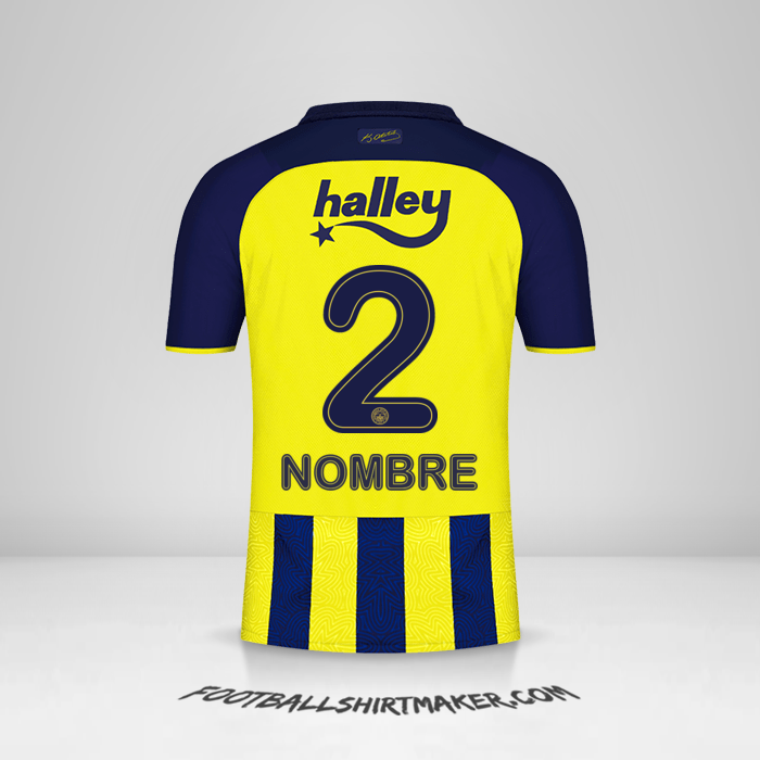 Jersey Fenerbahce SK 2021/2022 -  nombre - 2
