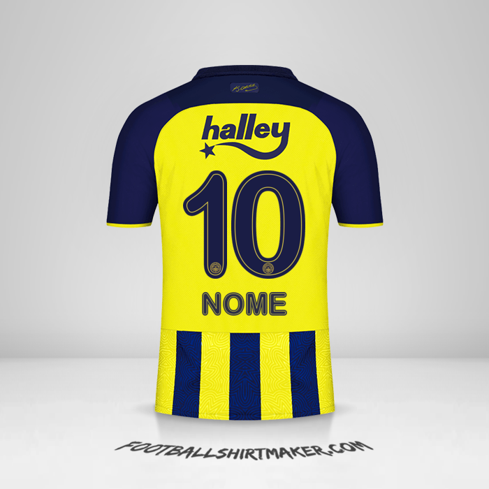 Camisa Fenerbahce SK 2021/2022 -  nome - 10