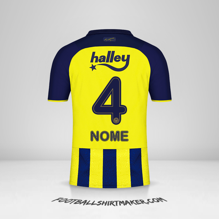 Camisola Fenerbahce SK 2021/2022 -  nome - 4