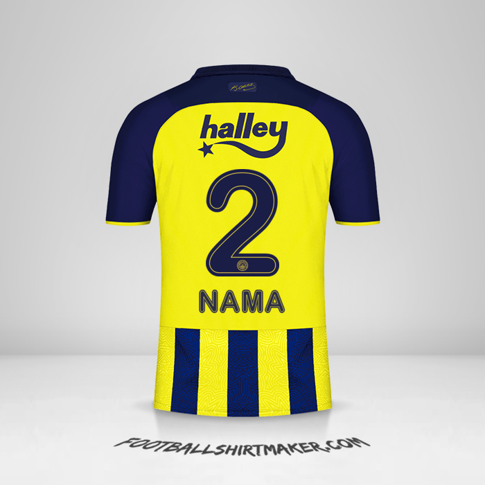 Jersey Fenerbahce SK 2021/2022 -  nama - 2