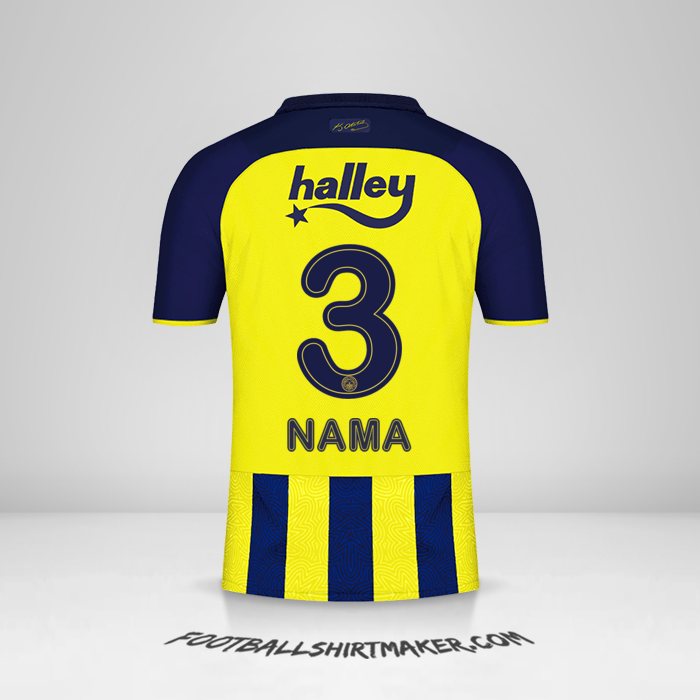 Jersey Fenerbahce SK 2021/2022 -  nama - 3