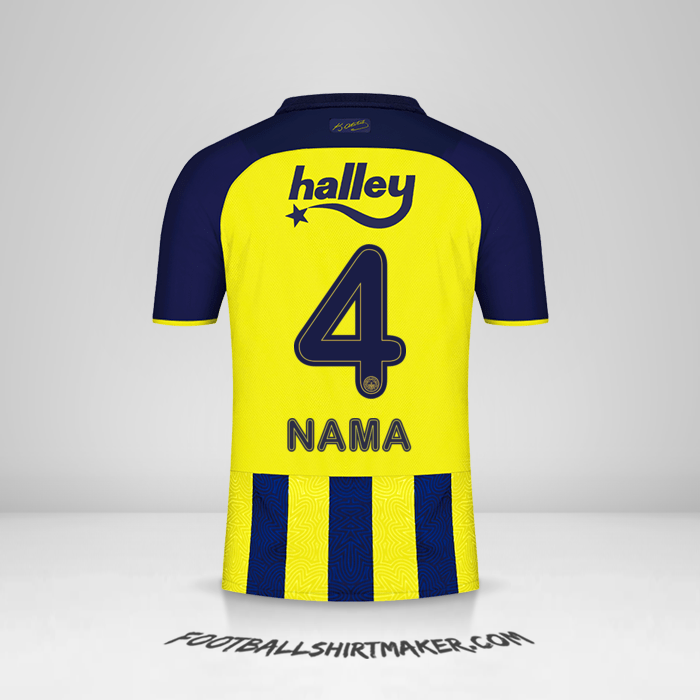 Jersey Fenerbahce SK 2021/2022 -  nama - 4