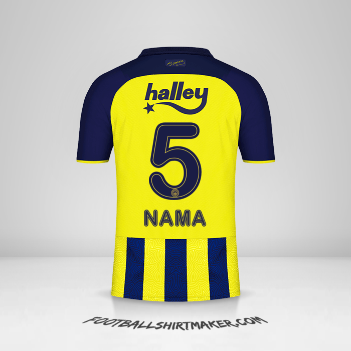 Jersey Fenerbahce SK 2021/2022 -  nama - 5