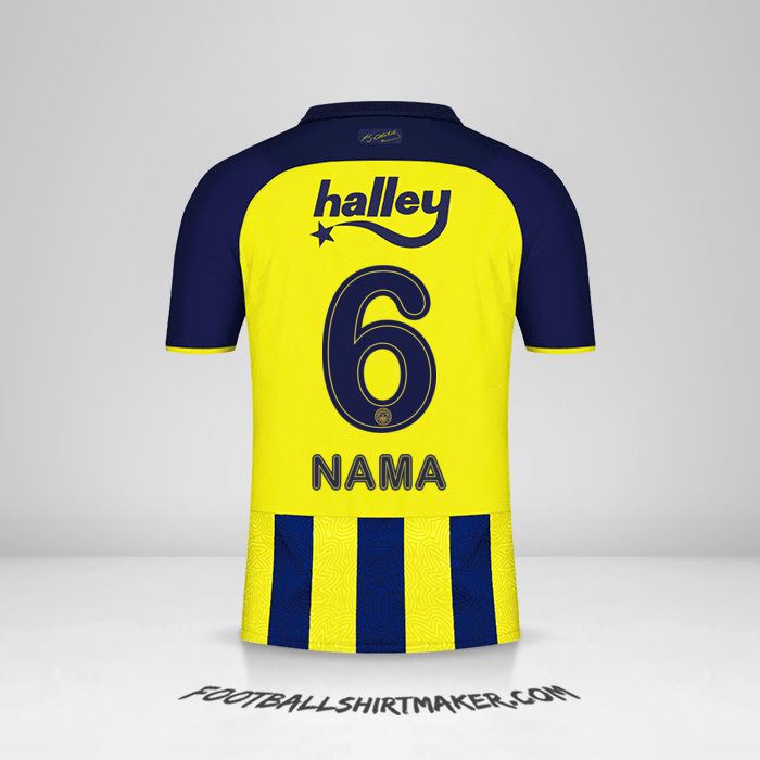 Jersey Fenerbahce SK 2021/2022 -  nama - 6