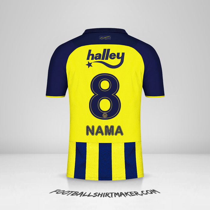 Jersey Fenerbahce SK 2021/2022 -  nama - 8