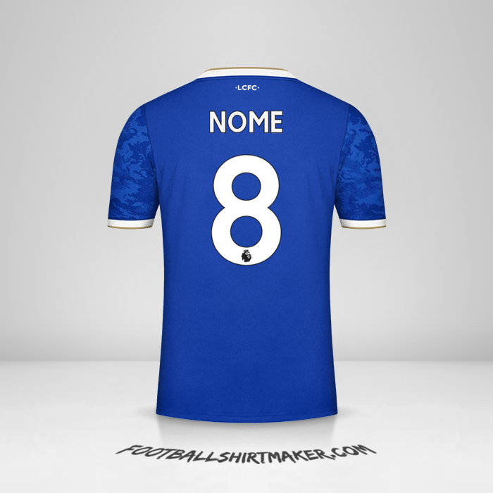 Maglia Leicester City FC 2021/2022 -  nome - 8
