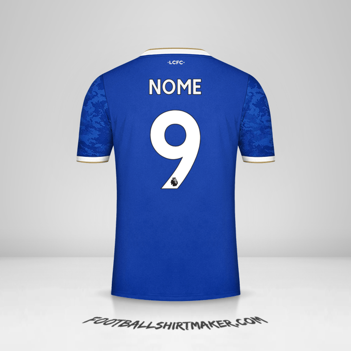 Maglia Leicester City FC 2021/2022 -  nome - 9