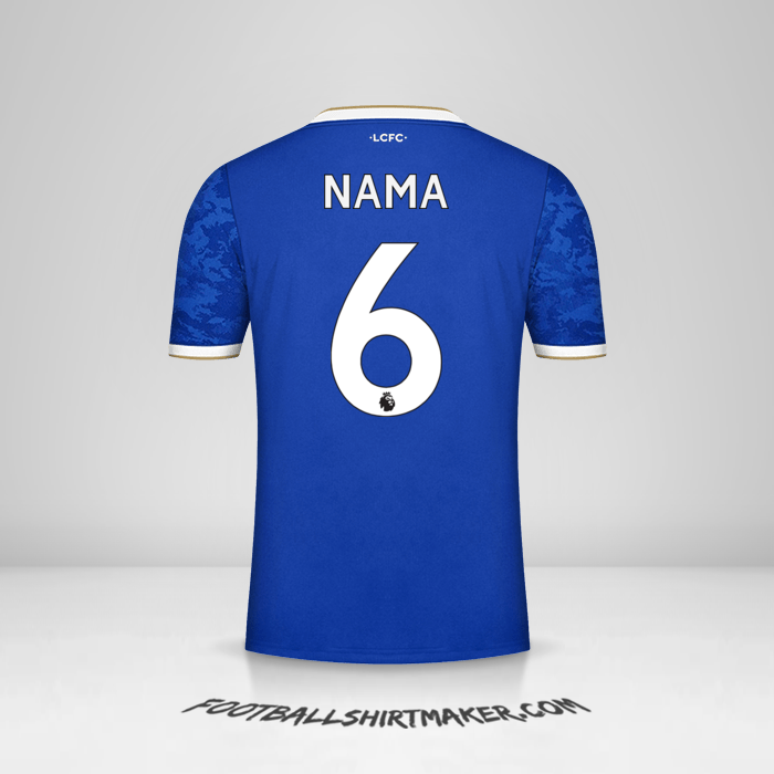 Jersey Leicester City FC 2021/2022 -  nama - 6